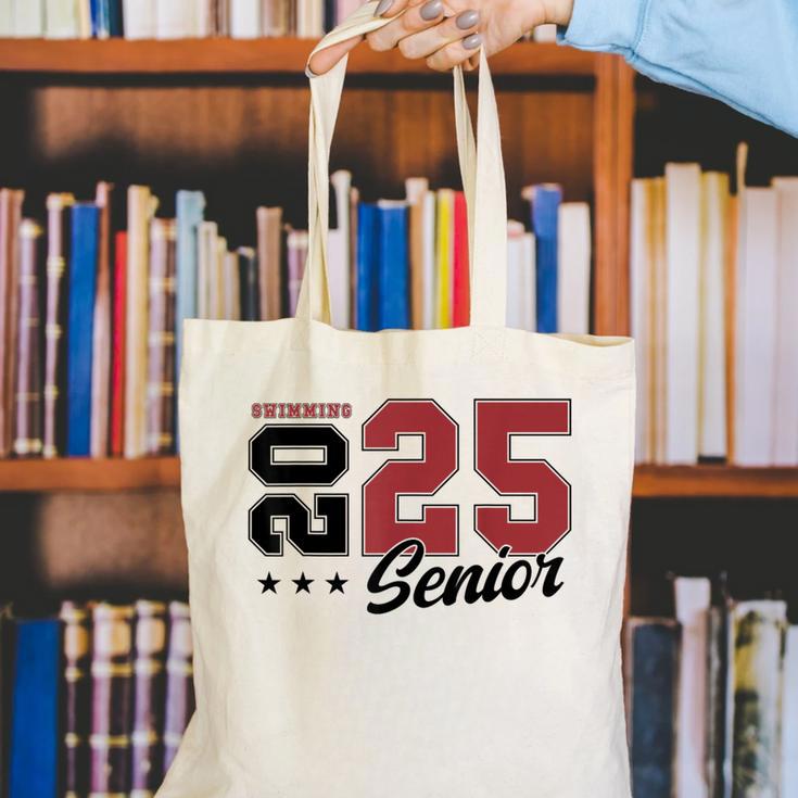 Swimming Senior Night Swimming Senior 2025 Graduation 59 Canvas Tote Bag