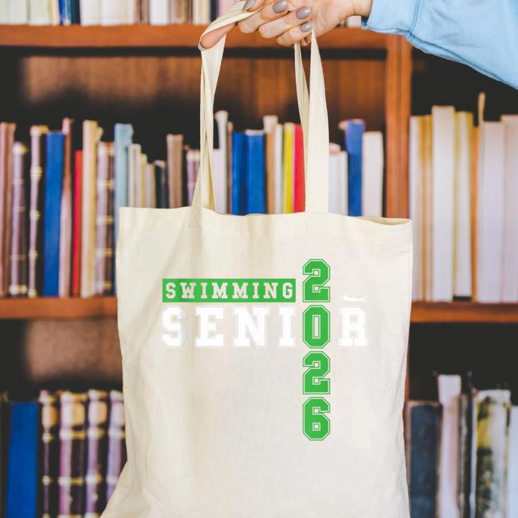 Swimming Senior Night Swim Senior 2026 Graduation 33 Canvas Tote Bag