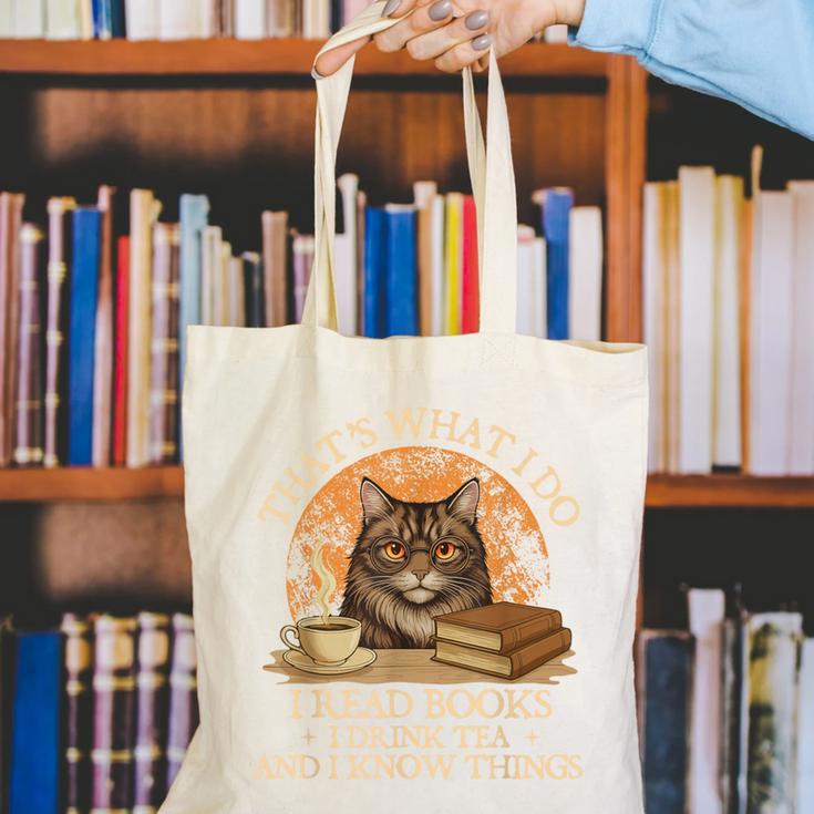 That’s What I Do I Read Books Reading Bookworm Reader Canvas Tote Bag