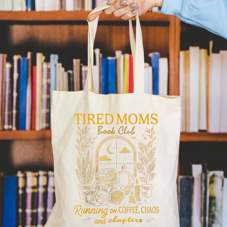 Tired Mom Club Bookish Things Booktrovert Book Lover Canvas Tote Bag Tired Mom Club Bookish Things Booktrovert Book Lover Canvas Tote Bag