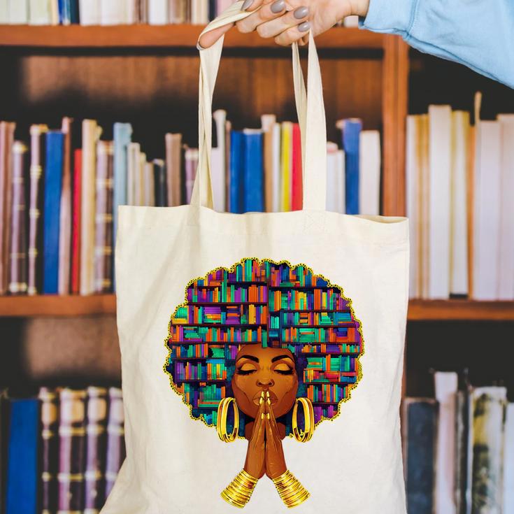 History Month Afro Women Book Lover Librarian Teacher Canvas Tote Bag History Month Afro Women Book Lover Librarian Teacher Canvas Tote Bag