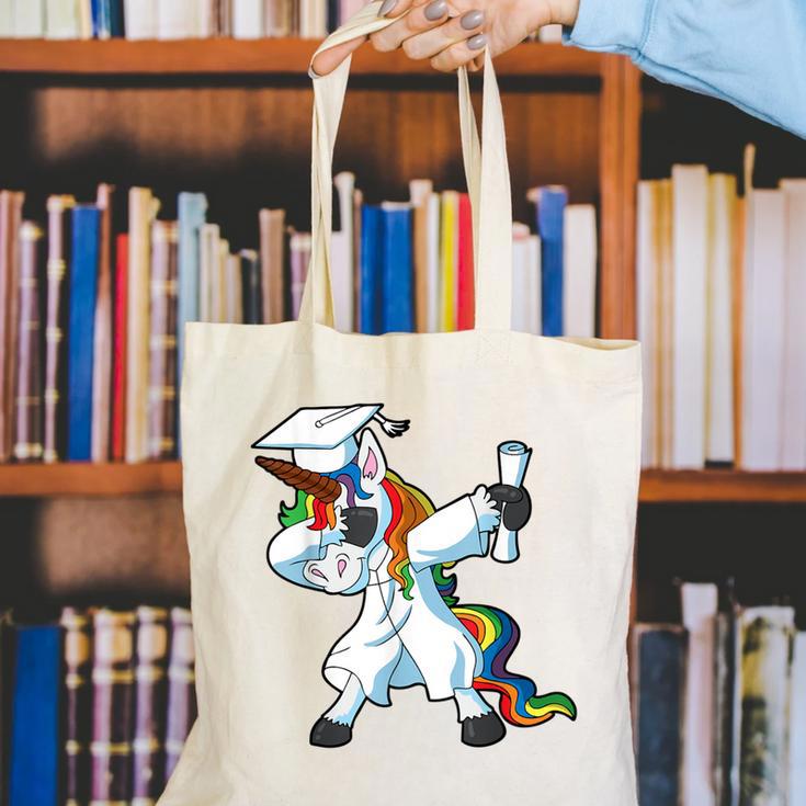 Unicorn Student Graduation 2022 Boys Girls Teenagers Teen Canvas Tote Bag