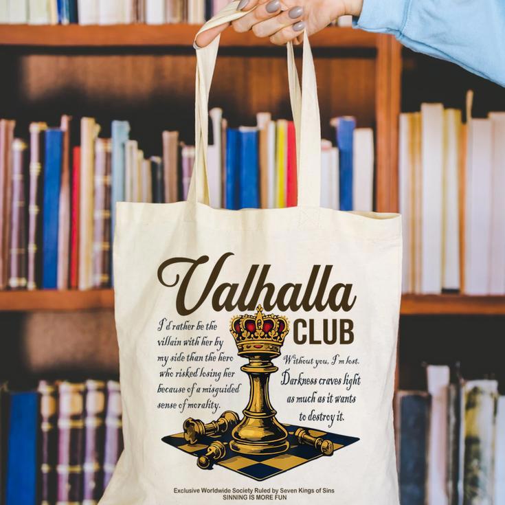 Valhalla Club Vintage Twisted Kings Sin Ana Book Love Alex Canvas Tote Bag Valhalla Club Vintage Twisted Kings Sin Ana Book Love Alex Canvas Tote Bag