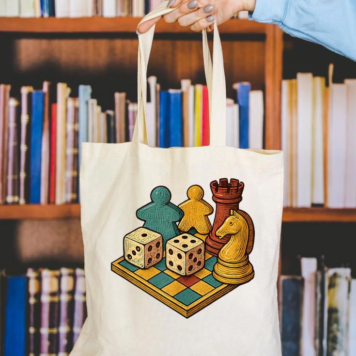 Vintage Board Game Art – Tabletop Nostalgia Canvas Tote Bag Vintage Board Game Art – Tabletop Nostalgia Canvas Tote Bag