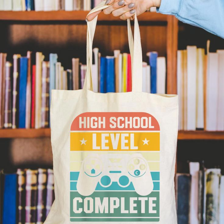 Vintage Class Of 2024 High School Graduation Student Canvas Tote Bag