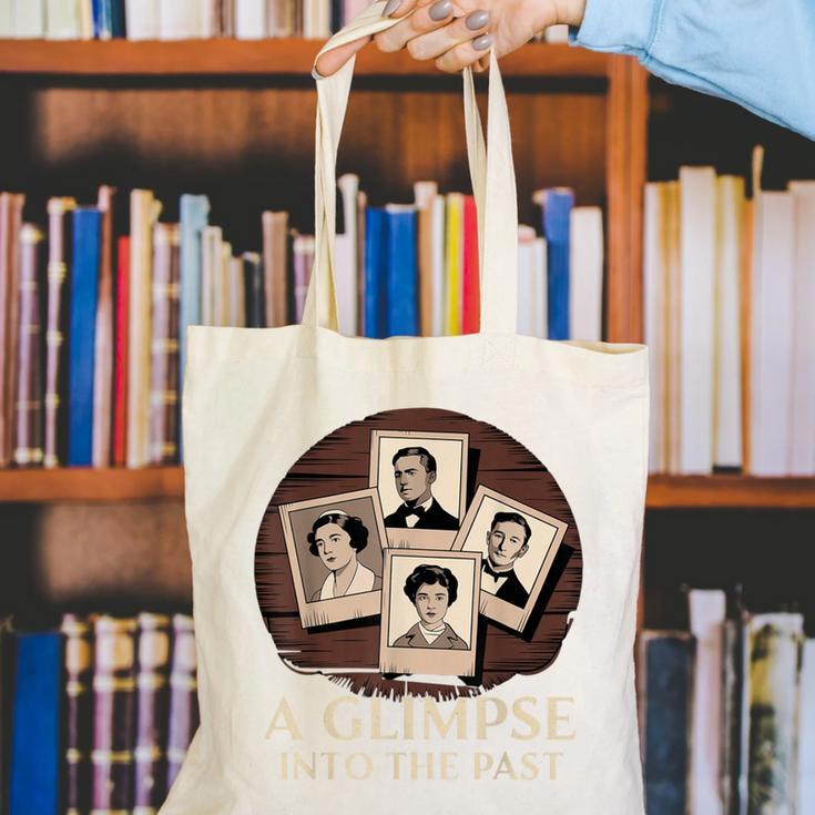 Vintage Portrait Photography Memory Nostalgia Vibe Canvas Tote Bag