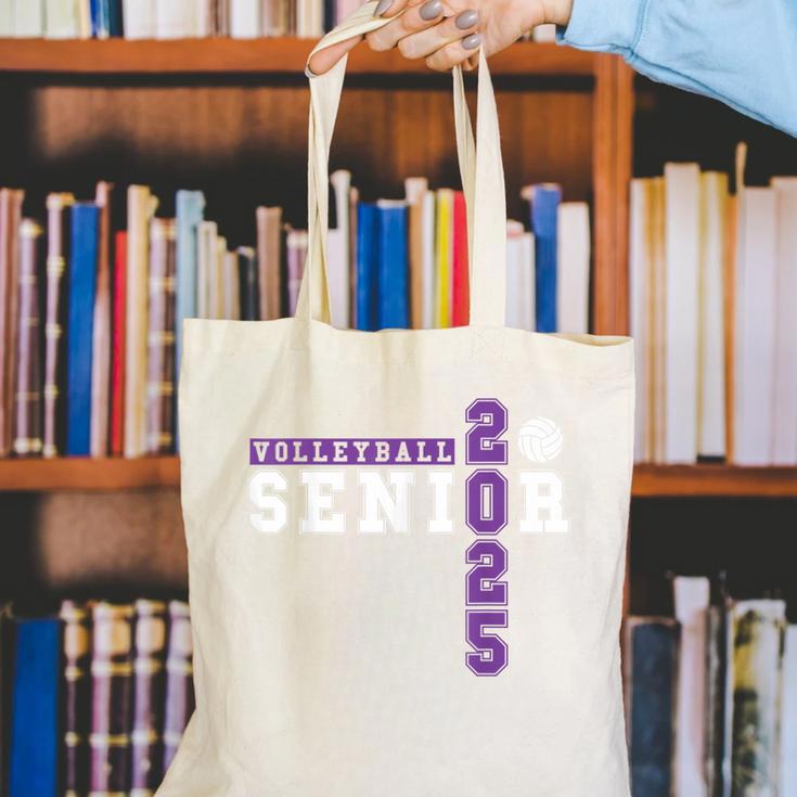 Volleyball Senior Night Volleyball Senior 2025 Graduation 26 Canvas Tote Bag