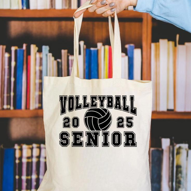 Volleyball Senior Night Volleyball Senior 2025 Graduation 28 Canvas Tote Bag