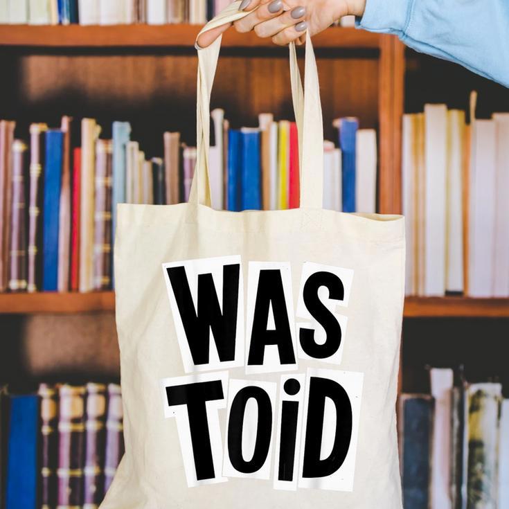 Wastoid 80s Slang Retro Teen Quote Gen X Nostalgia Canvas Tote Bag