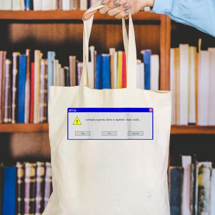 Windows Xp Error Canvas Tote Bag Windows Xp Error Canvas Tote Bag