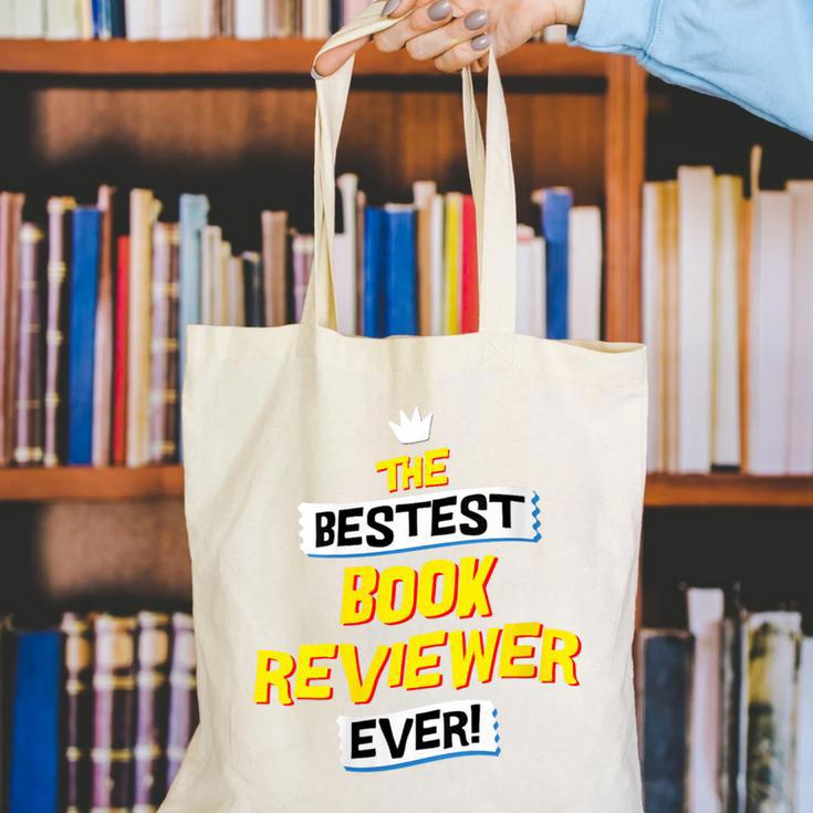 Women's Best Book Reviewer Critic Job Occupation Canvas Tote Bag