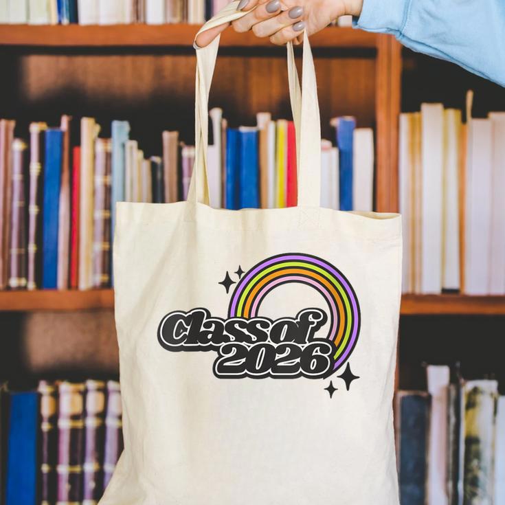Women's Class Of 2026 Graduation Special Occasion Canvas Tote Bag