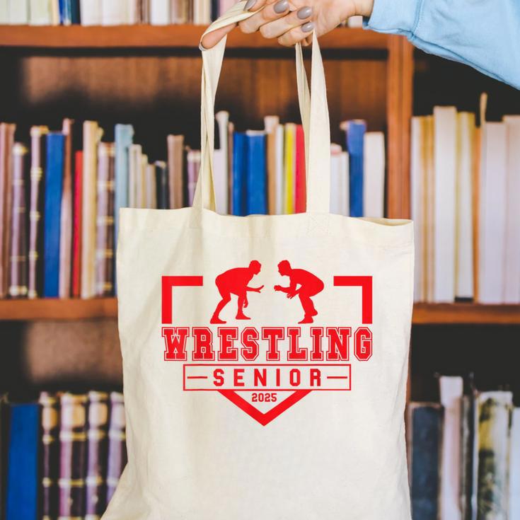 Wrestling Senior Night Wrestling Senior 2025 Graduation 11 Canvas Tote Bag