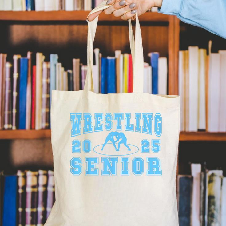 Wrestling Senior Night Wrestling Senior 2025 Graduation 38 Canvas Tote Bag