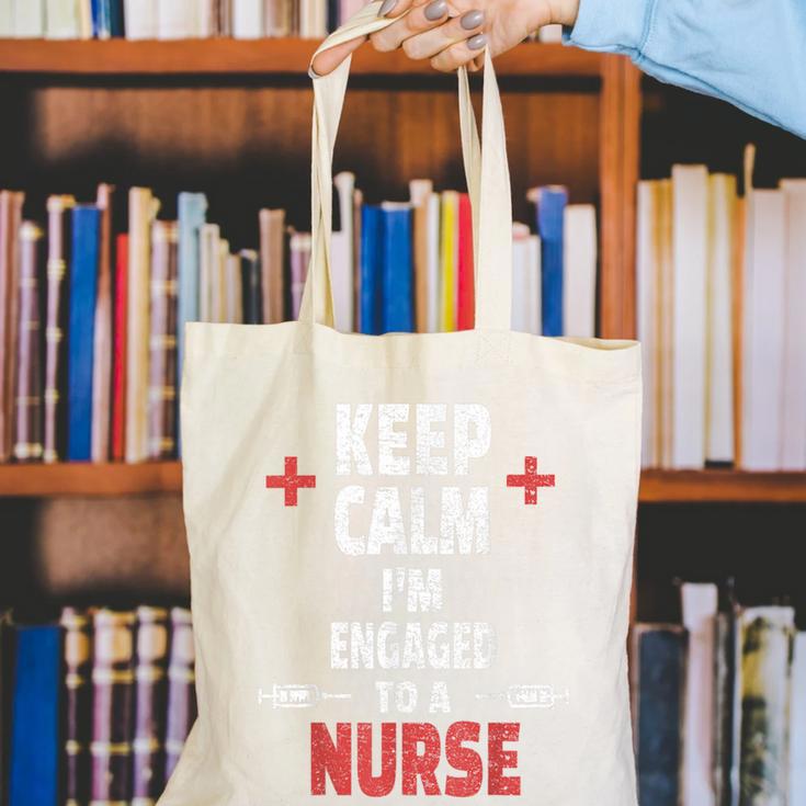 Xmas Nurse Graduation Keep Calm I'm Almost A Nurse Canvas Tote Bag