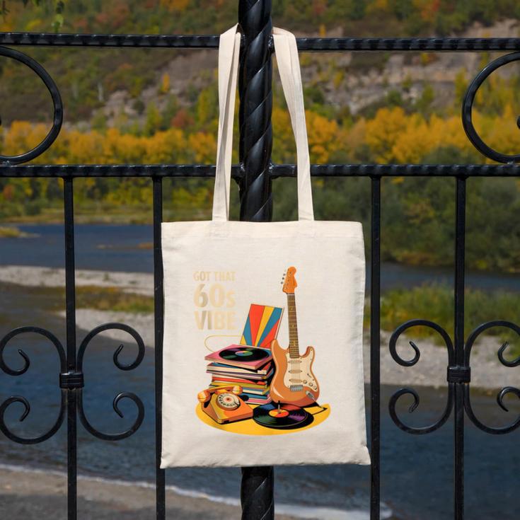1960s 60s Reunion Nostalgia Memories Music School Grew Up Canvas Tote Bag