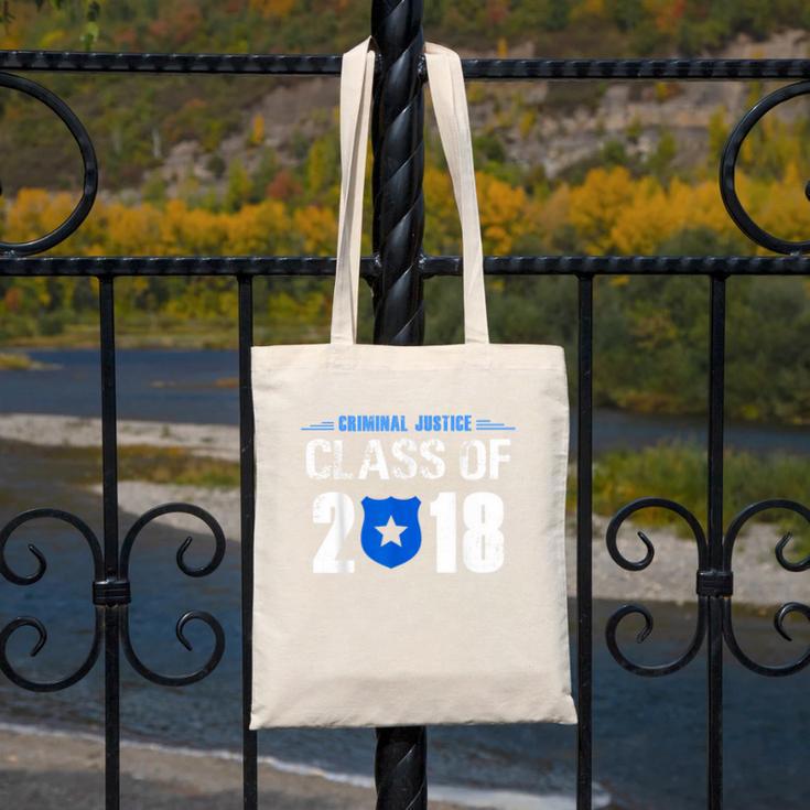 2018 Criminal Justice Graduation Shirt Criminal Justice Canvas Tote Bag