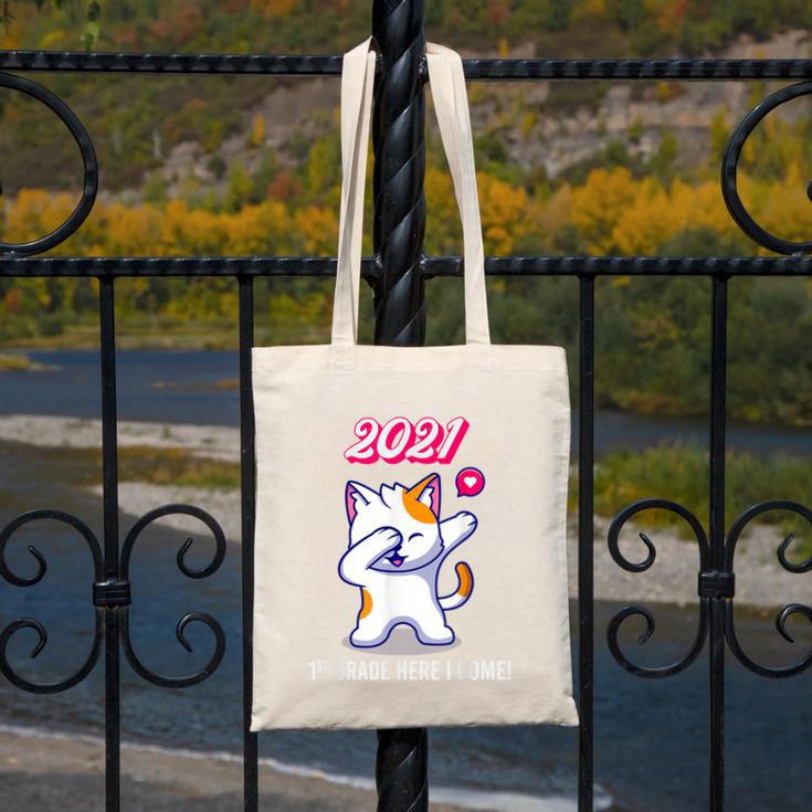 2021 Kindergarden Graduation Celebration Dapping Cat For Men Women Kids Canvas Tote Bag