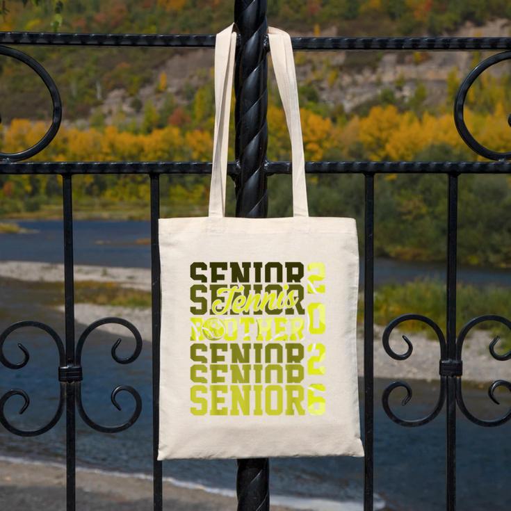 2026 Tennis Senior Brother Graduation Matching Family Canvas Tote Bag