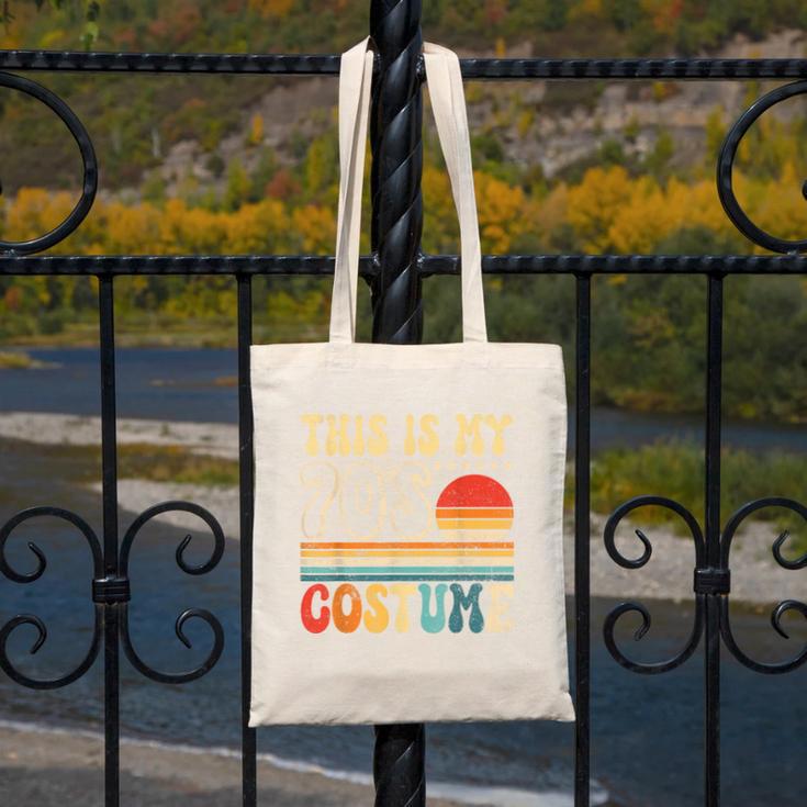 This Is My 70s Costume Vintage Nostalgia Mixtape 1970s Party Canvas Tote Bag