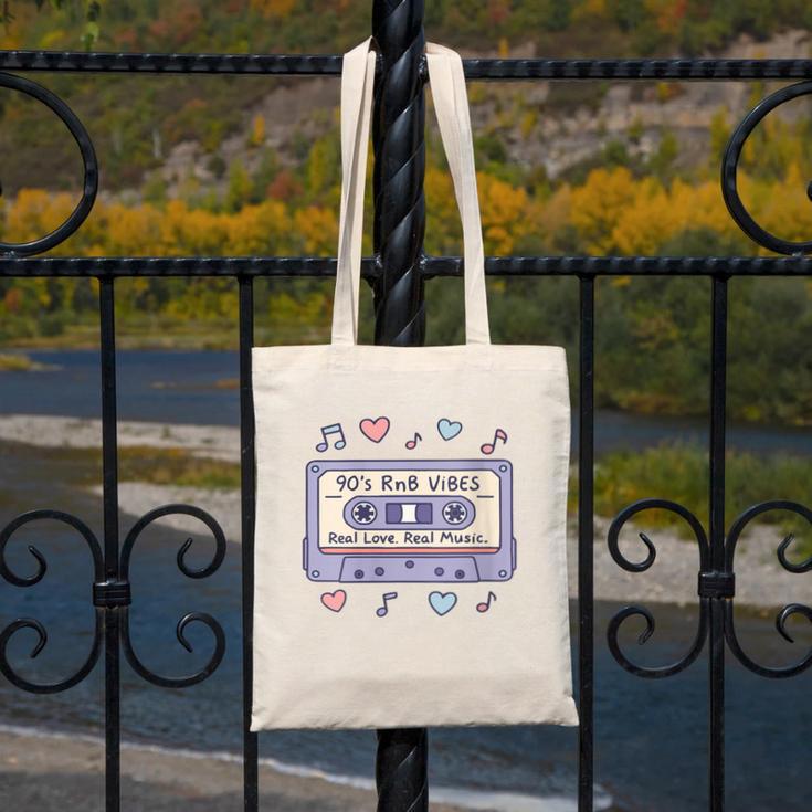 90s RNB Vibes Cassette – Retro Music Nostalgia RNB Cassette Canvas Tote Bag 90s RNB Vibes Cassette – Retro Music Nostalgia RNB Cassette Canvas Tote Bag