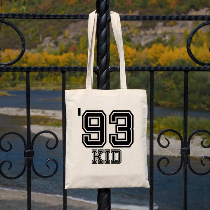 '93 Kid Perfect Vintage Retro Nostalgia Gear For Year 1993 Canvas Tote Bag