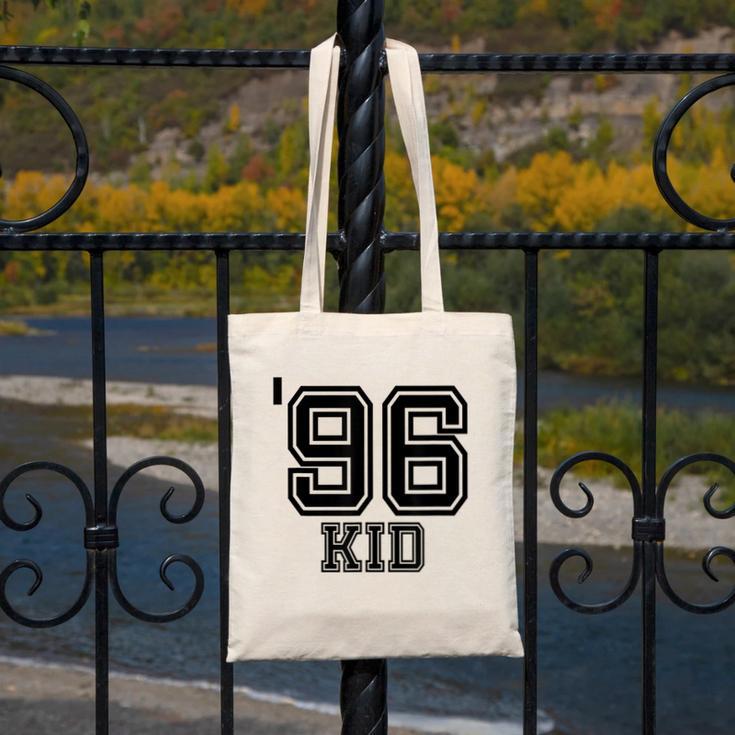 '96 Kid Perfect Vintage Retro Nostalgia Gear For Year 1996 Canvas Tote Bag