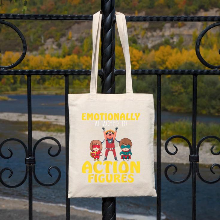 Action Figure Collector Comic Books Canvas Tote Bag Action Figure Collector Comic Books Canvas Tote Bag