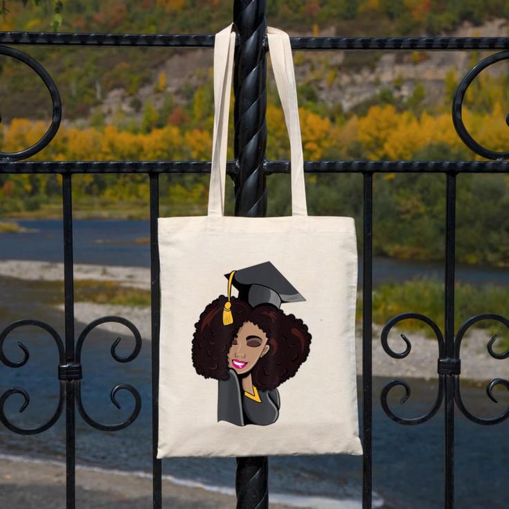 African Woman Educated Graduation 2019 Proud Canvas Tote Bag