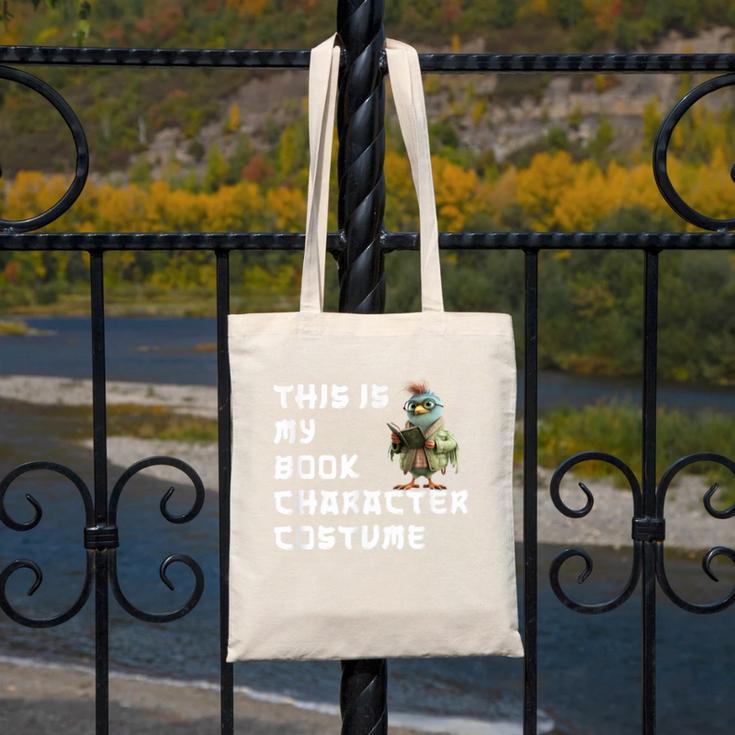 This Is My Book Character Costume Reading For Him & Her Cool Canvas Tote Bag