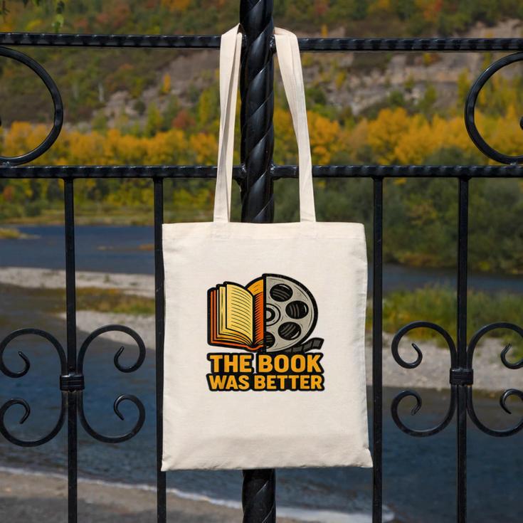 Book Love Scene The Book Was Better Bookworm Vibes Canvas Tote Bag Book Love Scene The Book Was Better Bookworm Vibes Canvas Tote Bag