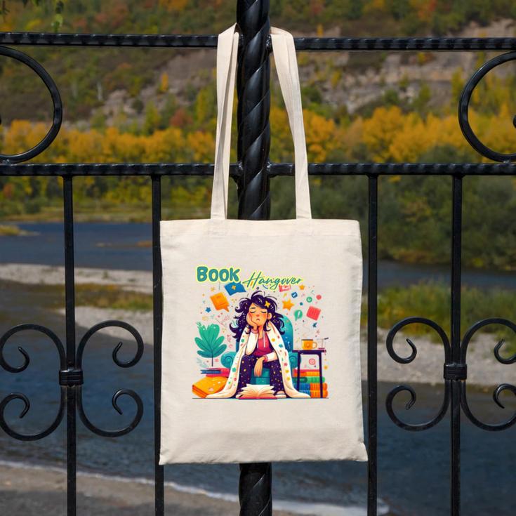Book Lover Woman Woman Book Hangover Premium Tri-Blend Canvas Tote Bag