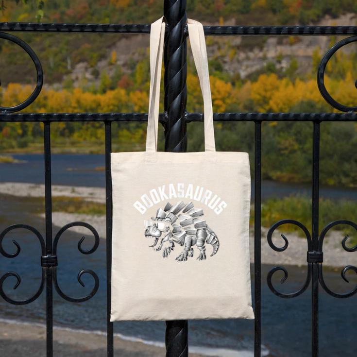 Book T-Rex Dino Bookworm Reading Book Dinosaur Canvas Tote Bag Book T-Rex Dino Bookworm Reading Book Dinosaur Canvas Tote Bag