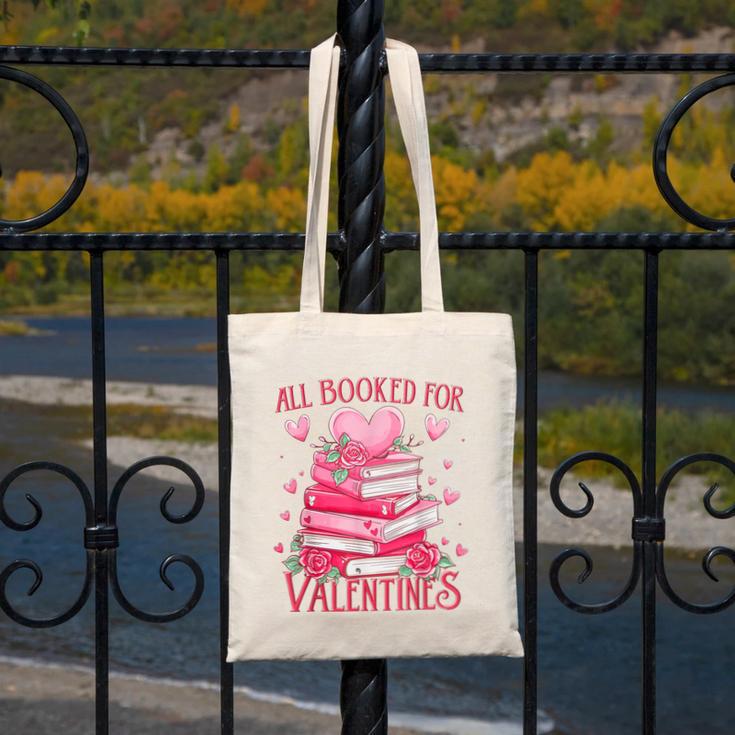 All Booked For Valentine Books Lover Teacher Floral Canvas Tote Bag All Booked For Valentine Books Lover Teacher Floral Canvas Tote Bag