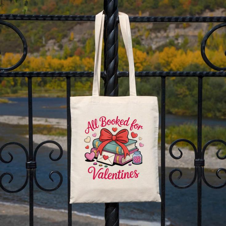 All Booked For Valentines Book Lover Teachers Canvas Tote Bag All Booked For Valentines Book Lover Teachers Canvas Tote Bag