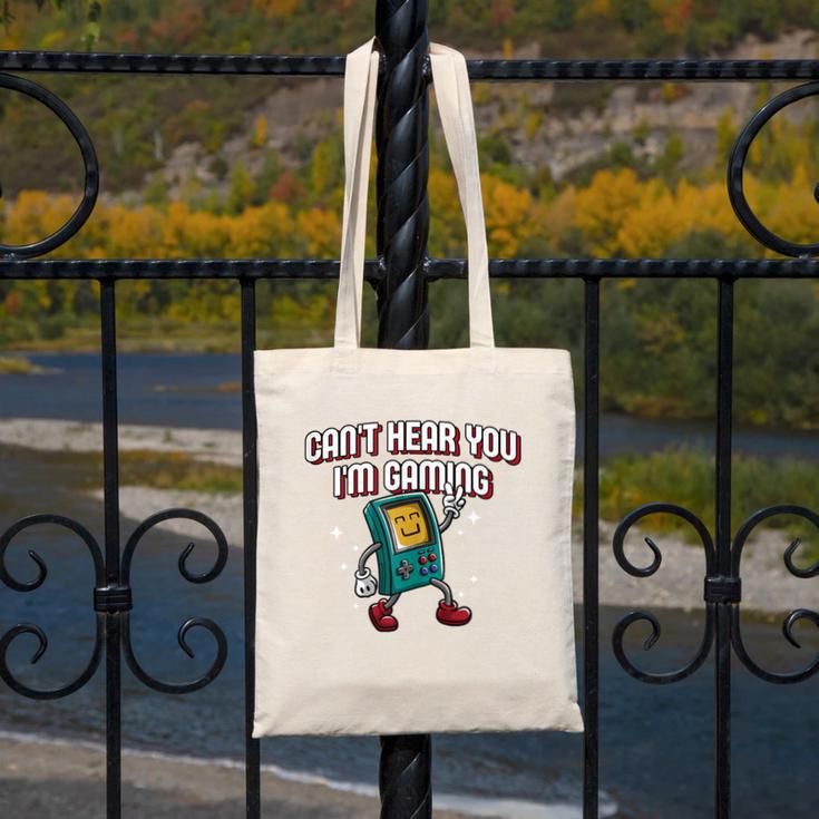 Cant Hear You Im Gaming Introvert Gamer Antisocial Canvas Tote Bag Cant Hear You Im Gaming Introvert Gamer Antisocial Canvas Tote Bag