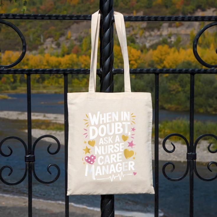 Care Management s For Nurse Case Manager Graduation Canvas Tote Bag