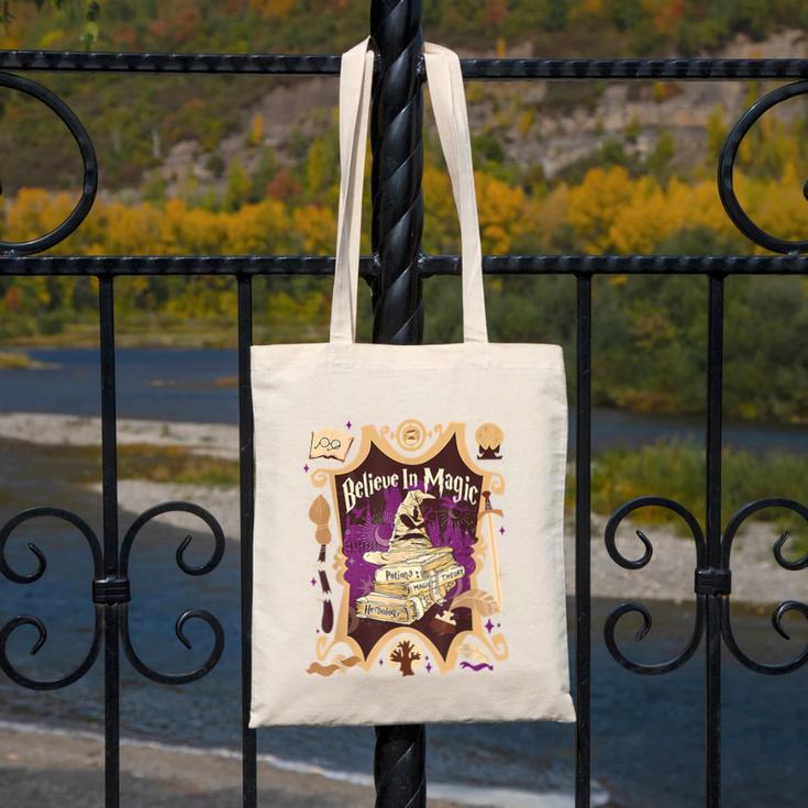 Castle Book Book Lovers Tees Family Vacation Bookworm Canvas Tote Bag