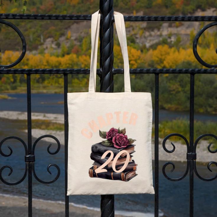 Chapter 20 20th Birthday Women Book Lovers Its My Birthday Canvas Tote Bag Chapter 20 20th Birthday Women Book Lovers Its My Birthday Canvas Tote Bag