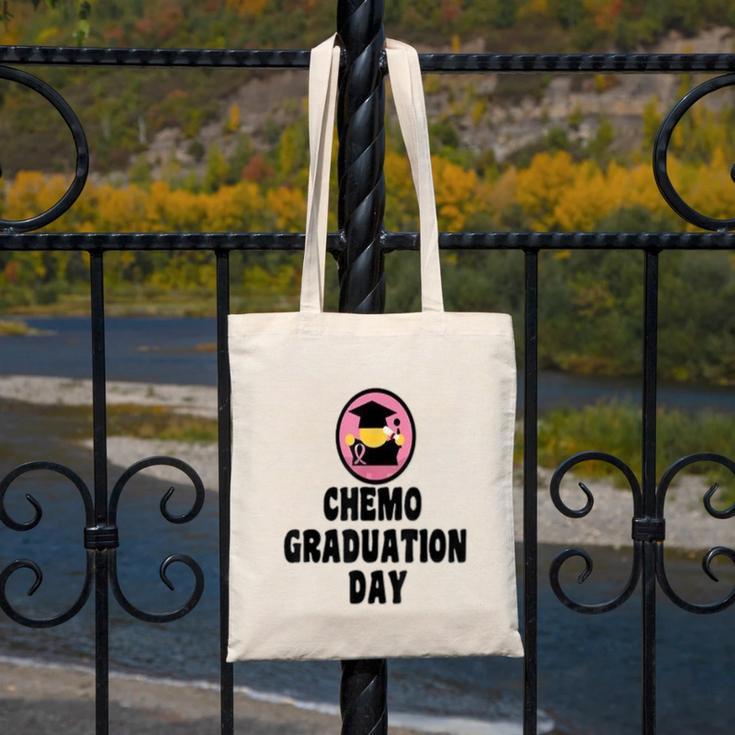 Chemo Graduation Day Victory Support Shirt Canvas Tote Bag