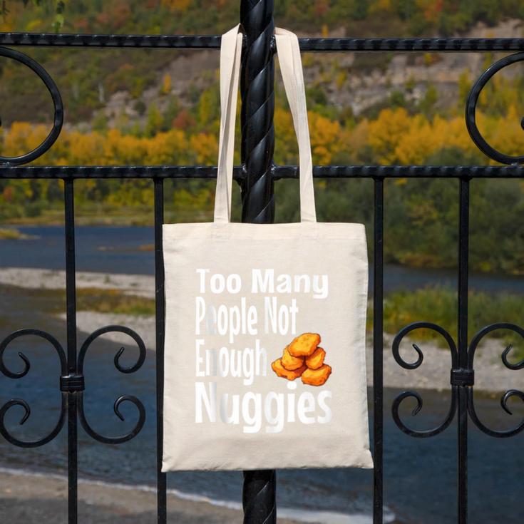 Chicken Nugget Saying Introvert Nuggie Foodie Food Canvas Tote Bag Chicken Nugget Saying Introvert Nuggie Foodie Food Canvas Tote Bag