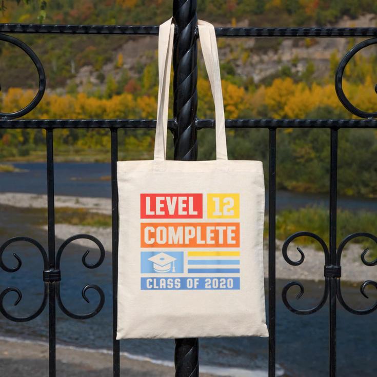 Class Of 2019 Senior High School Graduation Level 12th Grade Canvas Tote Bag