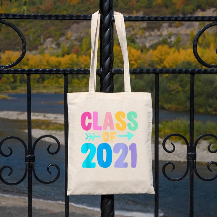 Class Of 2021 Graduation Grow With Me Canvas Tote Bag