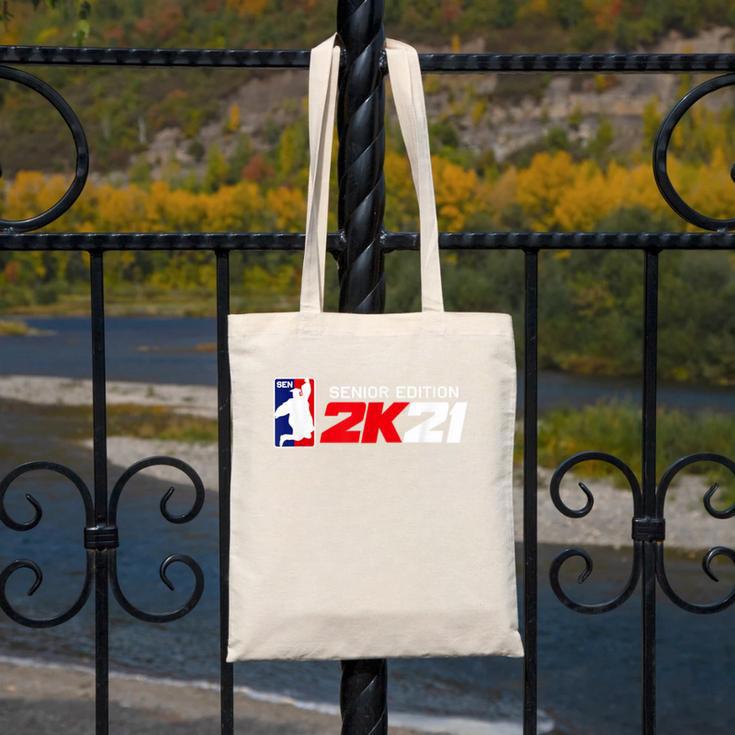 Class Of 2021 Senior Year Gamer Style Graduation For Grad Canvas Tote Bag