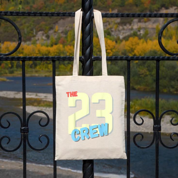 Class Of 2023 Seniors 23 Crew Senior Graduation Idea Canvas Tote Bag
