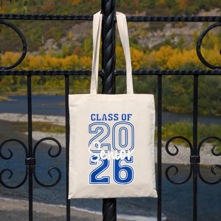 Class Of 2026 Senior Retro Graduation 2026 First Day Vintage Canvas Tote Bag