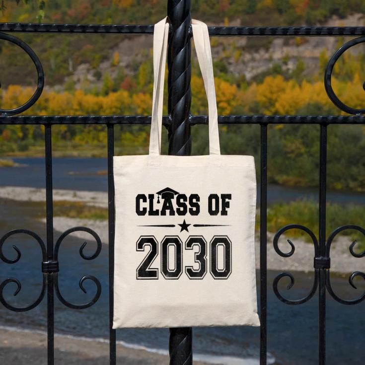 Class Of 2030 Shirt Graduation Canvas Tote Bag