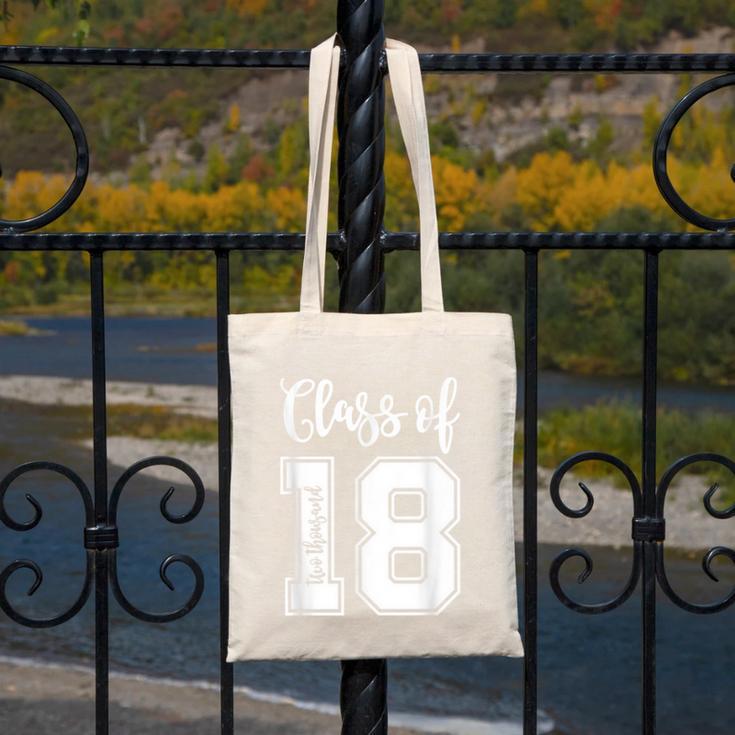 Class Of Two Thousand 18 Shirt Graduation T-Shirt Canvas Tote Bag