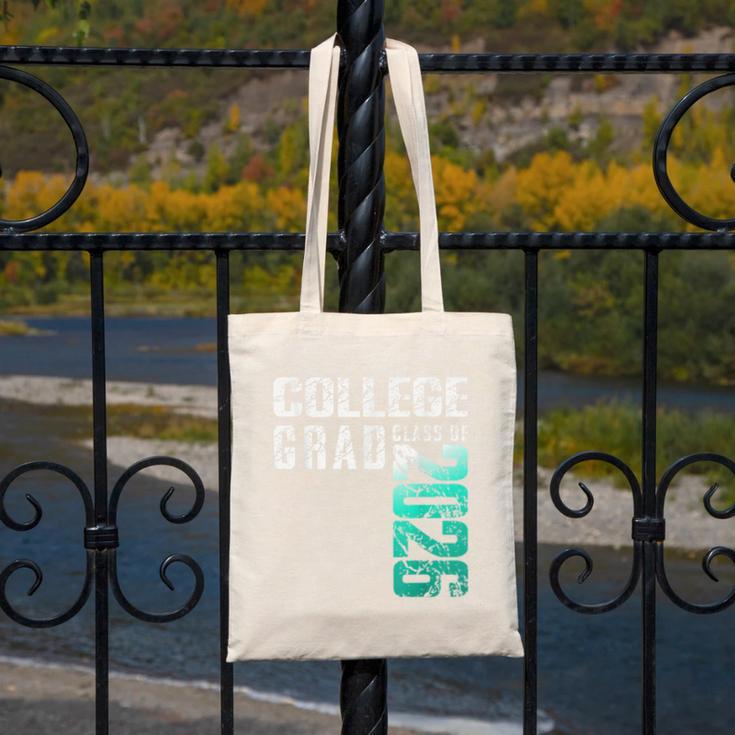 College Grad Class Of 2026 Graduation Canvas Tote Bag