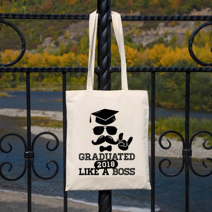 College High School Graduation Grad 2018 Shirt Canvas Tote Bag